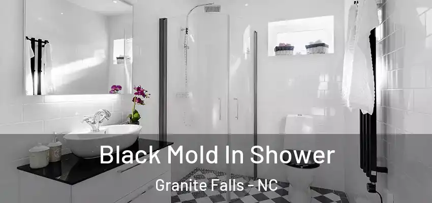 Black Mold In Shower Granite Falls - NC