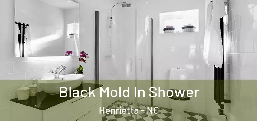  Black Mold In Shower Henrietta - NC
