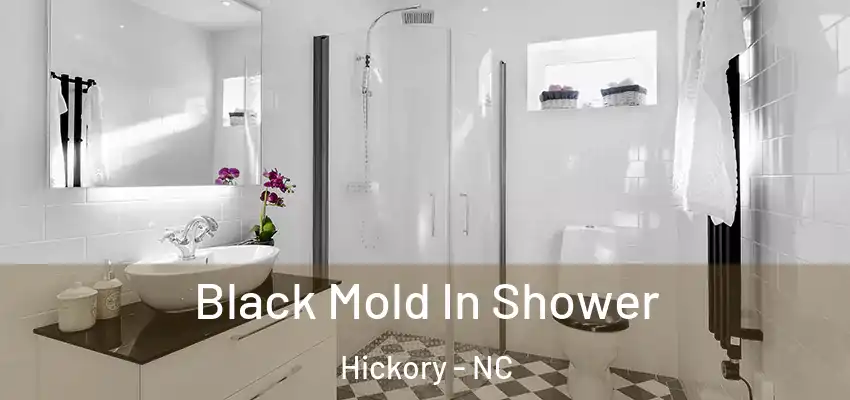 Black Mold In Shower Hickory - NC