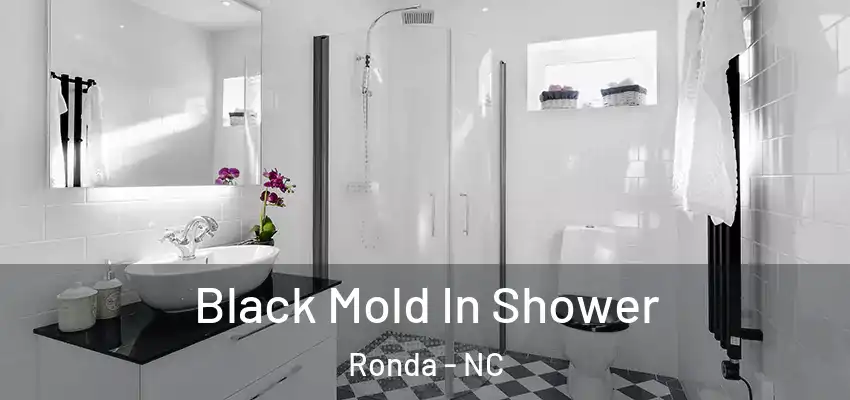  Black Mold In Shower Ronda - NC