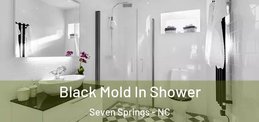  Black Mold In Shower Seven Springs - NC